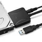 SATA к USB 3,0 2,53,5 ''SATA адаптер жесткого диска HDD кабель конвертера *