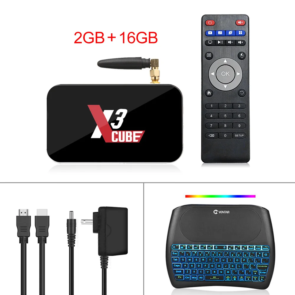 X3 Cube 2G16G D8 X3 Plus ТВ приставка Android 9,0 Смарт ТВ приставка S905X3 DDR4 ram 4GB rom 32GB 64GB 2,4G/5G Wifi 1000M Bluetooth 4,2 медиаплеер 4K HD - Цвет: X3 Cube 2G16G D8
