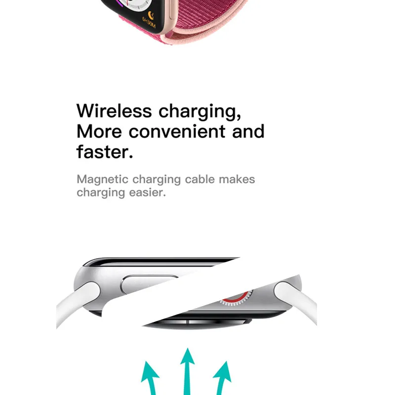 IWO 12 Bluetooth Смарт часы Full Touch Спортивные для Apple iOS Android сердечного ритма ЭКГ IP68
