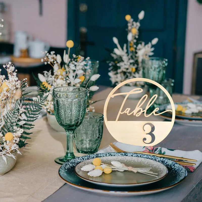 

Rustic Wedding wooden Table Numbers With Holder Set,Personalized Elegant table number Farmhouse Decor For The Home Rustic
