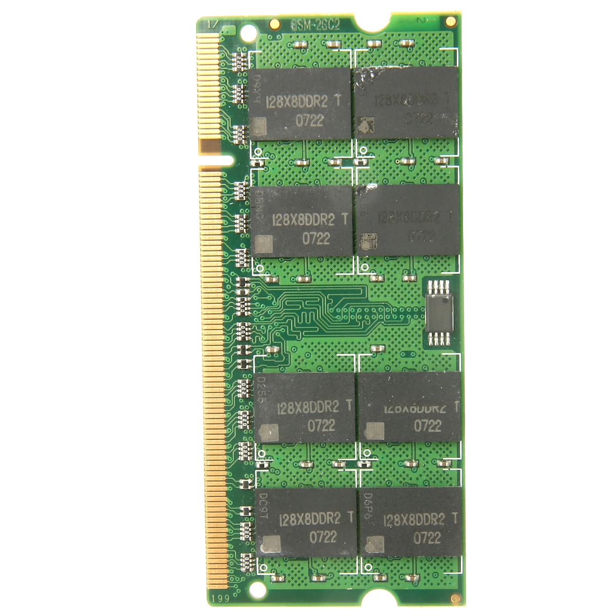 Для компьютерных компонентов 1 шт. 2 Гб Φ Non-ECC CL5 ноутбук 200pin SODIMM оперативная память