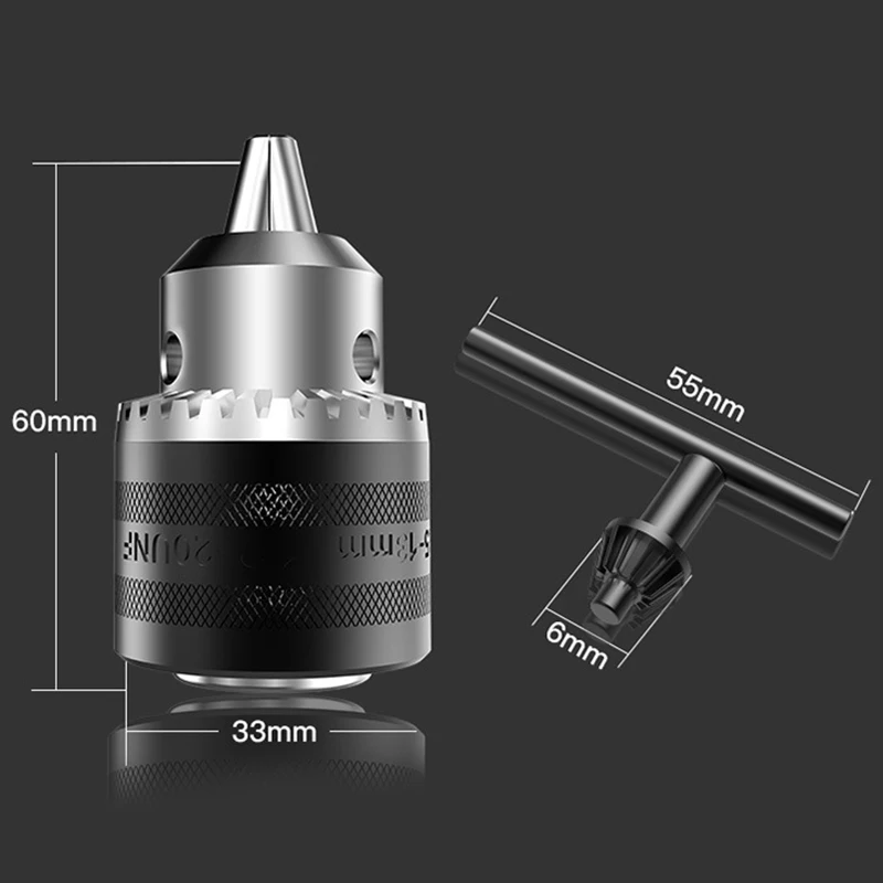 

Conversion Drill Chuck Replacement Spare Tool 1pc Supply Stainless Steel