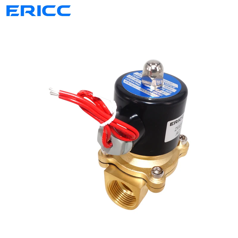 2W Серия закрытый тип водяного клапана 1 1/2 &quot2" AC220V DC24V Электрический
