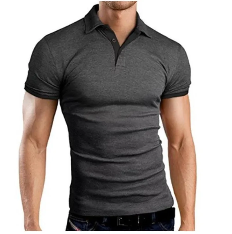 

2021 Fashion Covrlge Polo Shirt Men's Summer Short Sleeve Polo Business Shirt Men's Deluxe Tee Polo Shirt MTP129