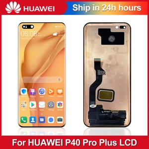 6. 58'' original screen for huawei p40 pro plus lcd display touch screen digitizer assembly with frame for huawei p40 pro+ lcd 1 Item image
