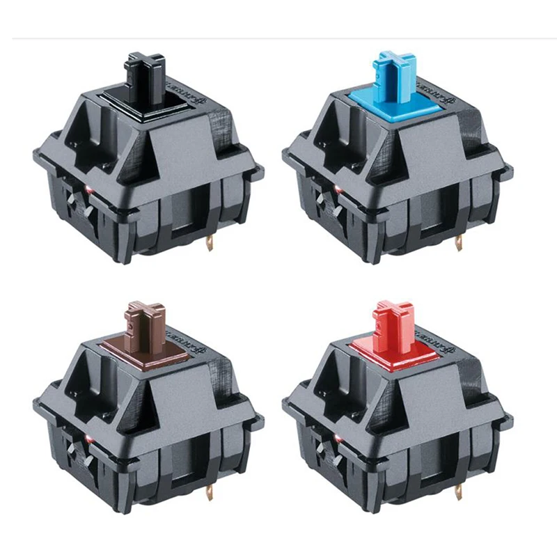 

Механическая клавиатура 8 шт./лот Cherry Mx Switch, 3 контакта, коричневые, синие, серебряные переключатели