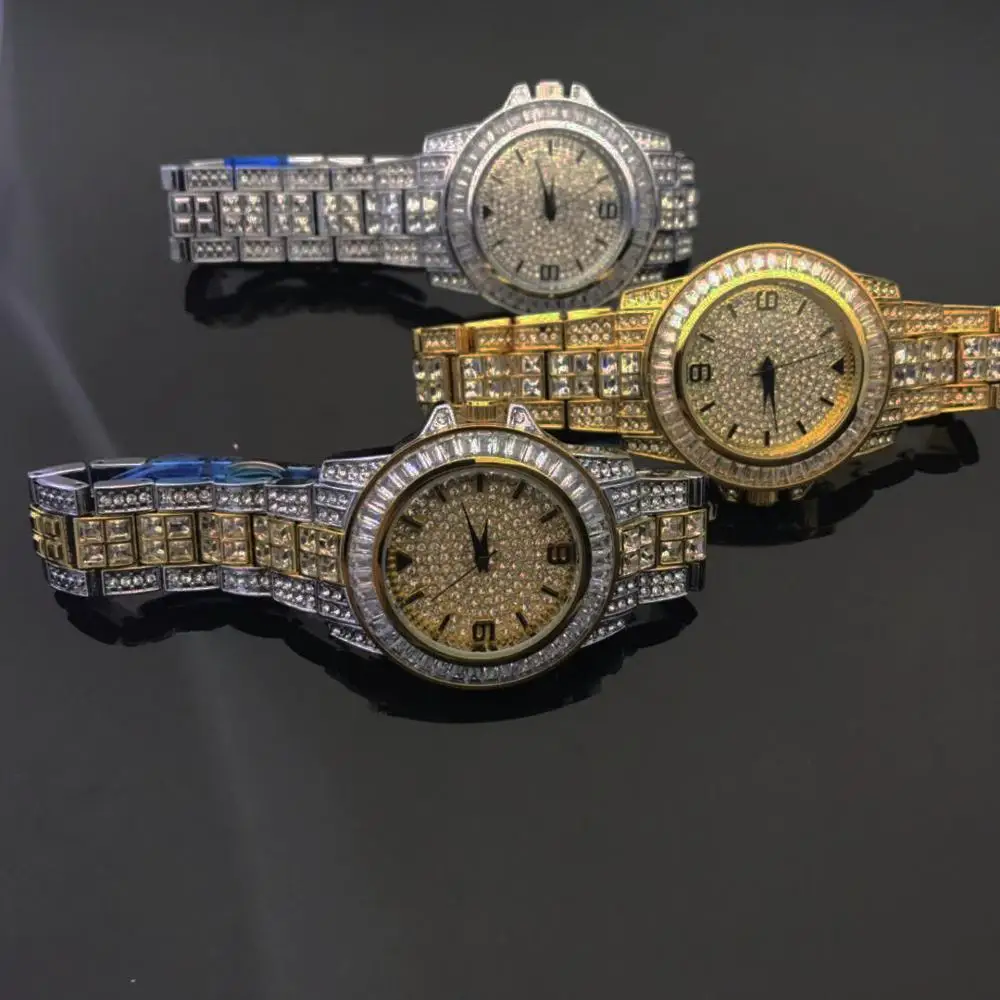 Часы с логотипом на заказ для мужчин и женщин розовое золото платина Золотой