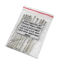 1210 smd capacitor assorted kit 10values20pcs200pcs 100nf100uf samples kit electronic diy kit