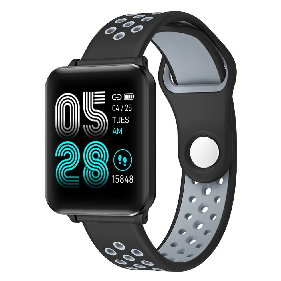 P1 спортивные Смарт-часы для мужчин и женщин мониторинг сердечного ритма