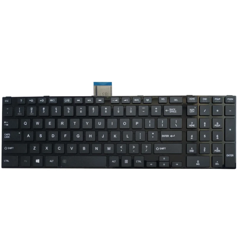 Новая английская клавиатура для ноутбука с английской раскладкой Toshiba Satellite C50D |