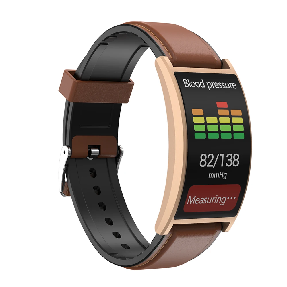 Новинка 2020 умные часы с изогнутым сенсорным цветным экраном монитор пульса и