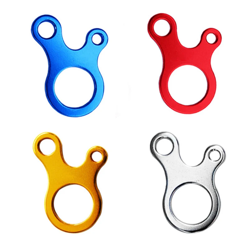 

3-Hole Fast Knot Tool Tent Adjusting Buckle Anti-Slip Tightening Carabiner For Outdoor Stability Tool PSEN999