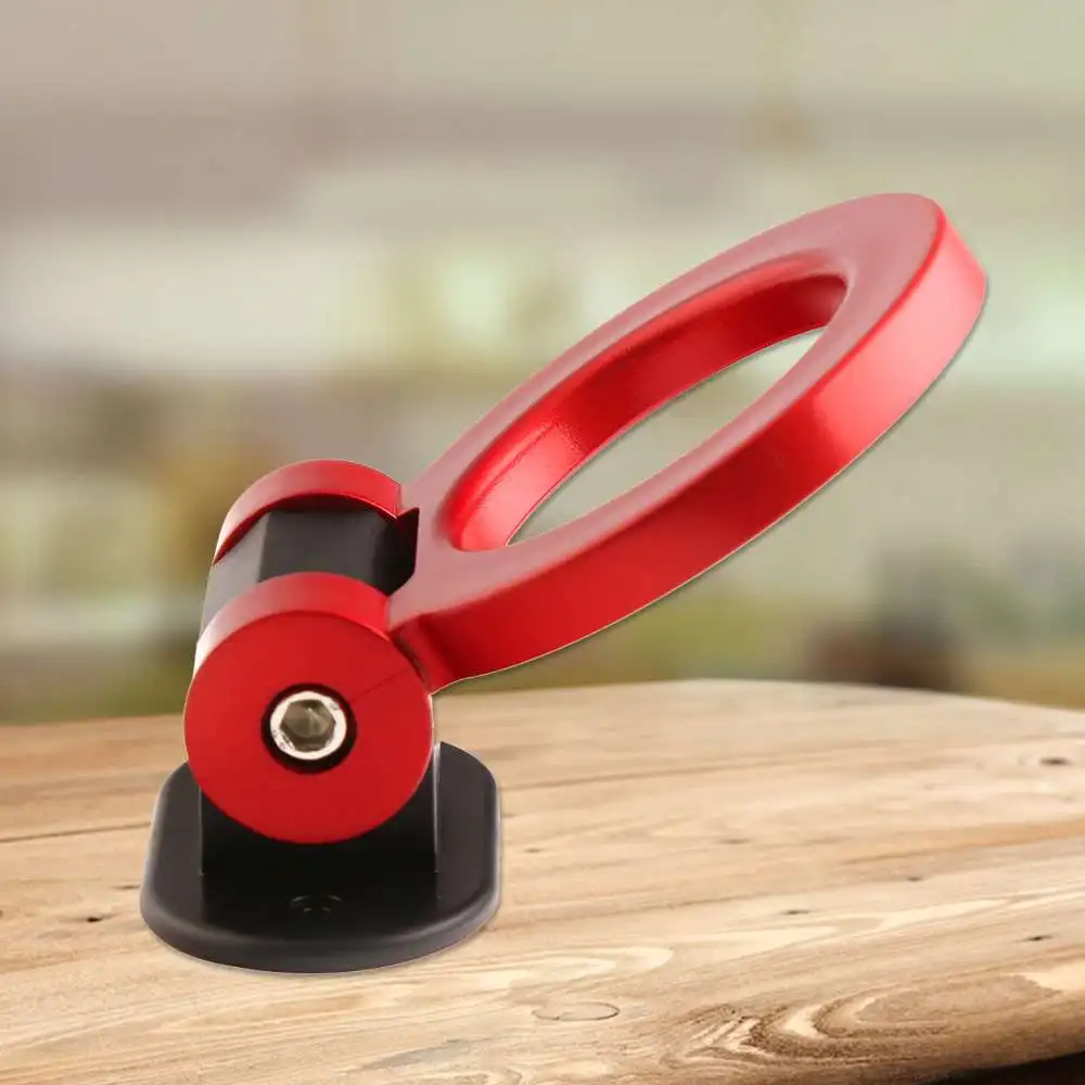 

1 Piece Car Exterior Modified Trailer Hook Paste Type Round Trailer Ring Durable