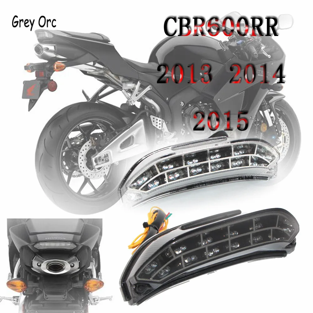 Для HONDA CBR 600RR 2013 2014 2015 мотоциклетные светодиодные задние поворотные сигналы