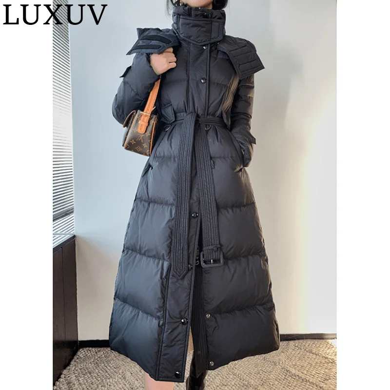 LUXUV Brands New Winter Collection of Jacket Stylish Windproof Female CoatWomens Quilted Coat Jackets Long Warm Parkas Tops