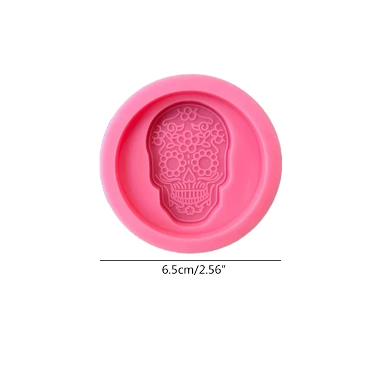 

Cupcake Badge Reel/Phone Grip Silicone Mold Mobile Phone Sticker Resin Mold for DIY Crafts Home Decoration