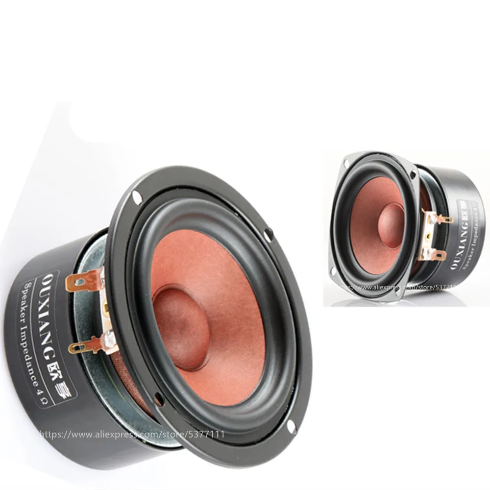 2шт 3 дюймовый звуковой динамик 4Ohm 8Ohm 20 Вт полный спектр Hi-Fi стерео - Цена: 2161.12