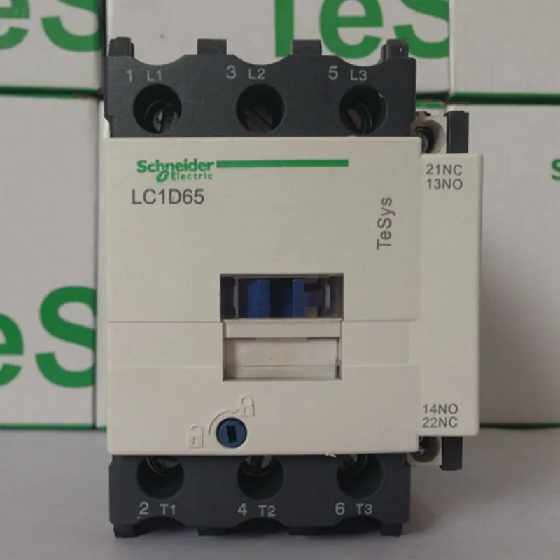 

Контактор переменного тока Schneider LC1D65M7C AC220V 65A LC1-D65M7C