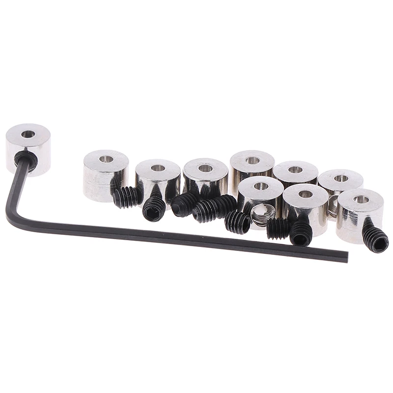 12 шт. жилет длиной 7 мм латунные булавки блокировочные заглушки держатель