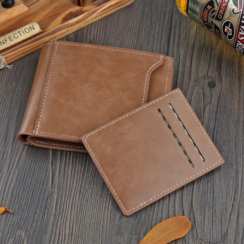 Распродажа кошелек мужские кожаные кошельки мужской для денег кредитная карта