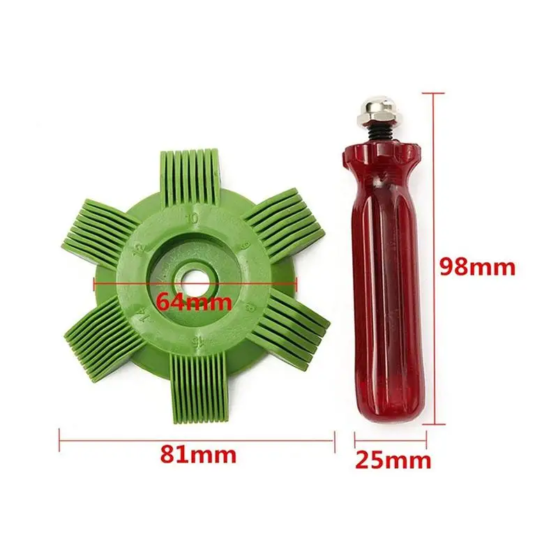 

Refrigeration Tools Air Conditioning Condenser Cooling Brush Air Conditioning Fin Comb Evaporator Cooling Card Comb