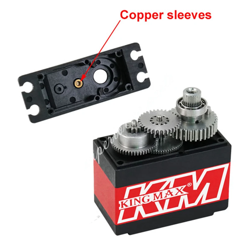 KINGMAX KM5508MD цифровые металлические шестерни 55 г 9кг. См Крутящий момент высокая