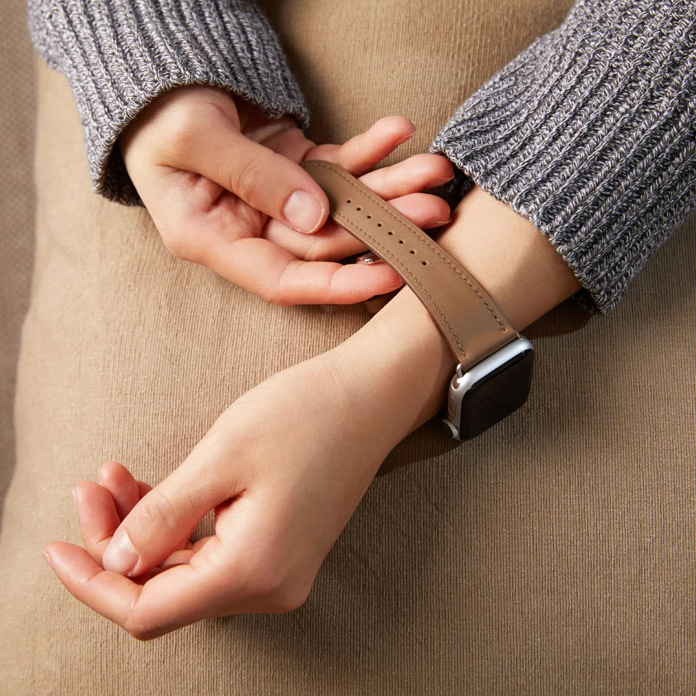 Leather Strap for Apple Watch Band 44mm 45mm 41mm 40mm 42mm 38mm Accessorie Wristband Correa Belt iWatch Series1 2 34 5 6 SE 7