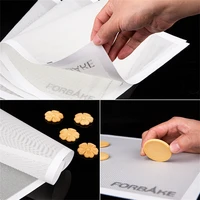 perforated baking mat heat resistant cookie sheet bottom liner pad kitchen cooking essential utensil chef oven microwave