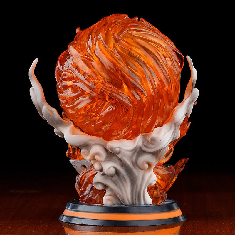 Аниме Слитная мини-статуя Луффи 16 см Ace Fireball Ver. Экшн-фигурка из ПВХ коллекционная