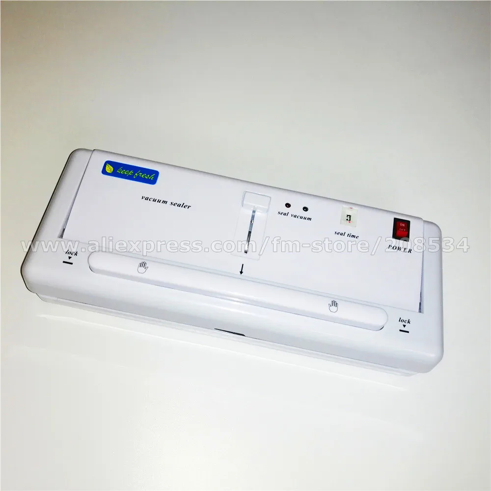 Даем быстрый износ частей! 220V/110V бытовой пищевой вакуумный упаковщик упаковочная