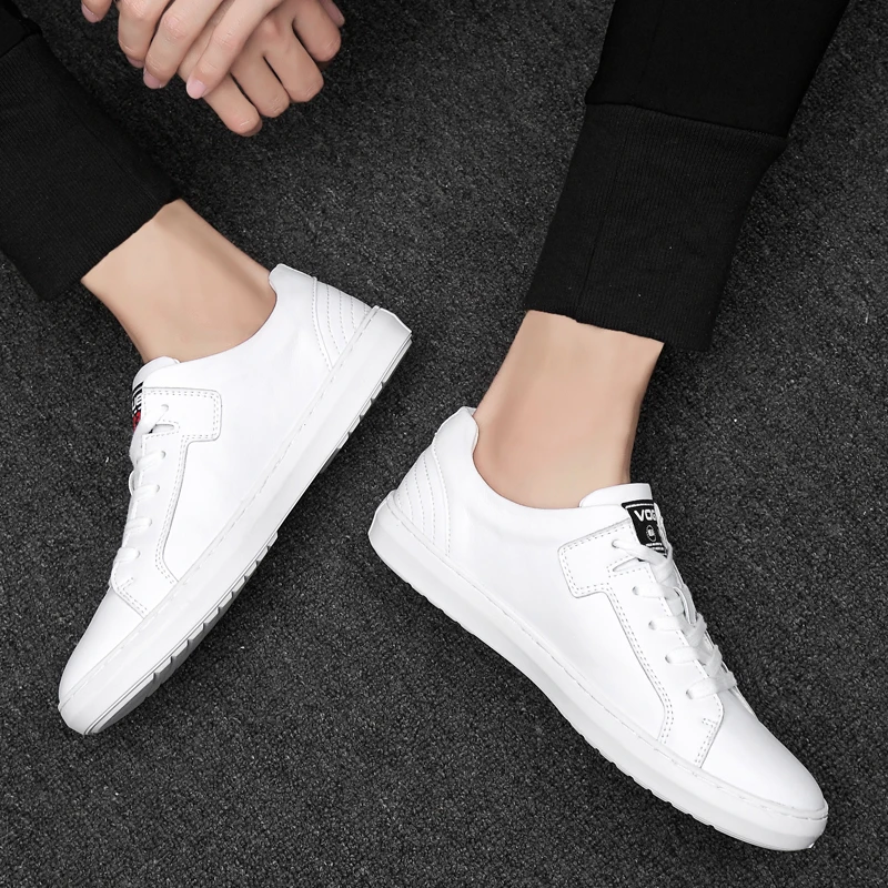 

Men's leather shoes casual shoes black fashion comfortable casual shoes men's high quality sports shoes 2021 zapatos de hombre