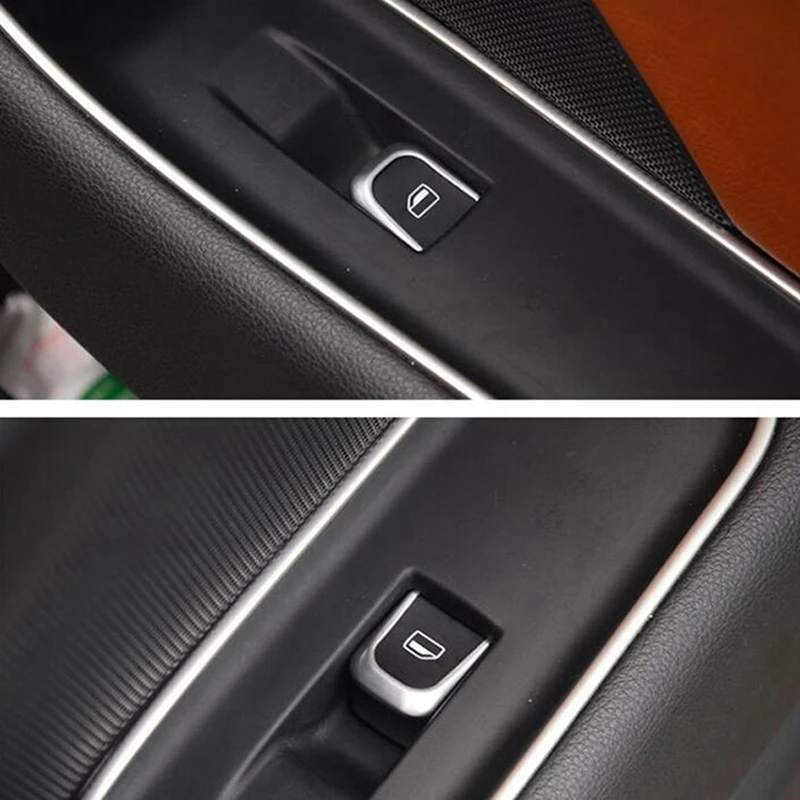 2 комплекта автомобильных аксессуаров: 1 набор кнопок для стеклоподъемника и