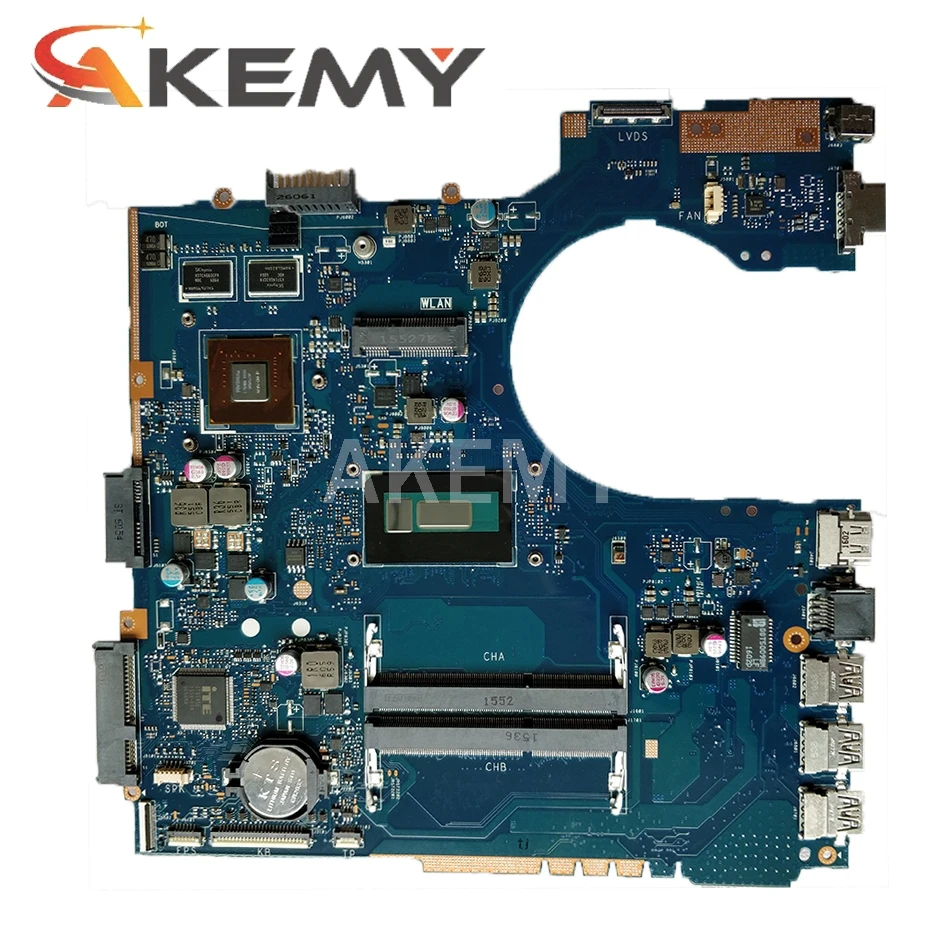 

Akemy P452LJ motherboard For Asus P452 P452L P452LJ P452LJ Laptop motherboard Mainboard 100% Tested W/ I7-5500U CPU GT920M/2G