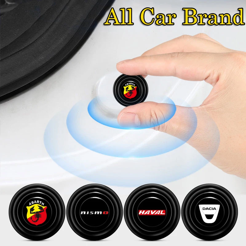 

4pcs Car Door Shockproof Buffer Stickers Auto Goods for Fiats 500 Punto Uno Ducato Palio Toro Stilo Tipo Argo Grande Panda Bravo