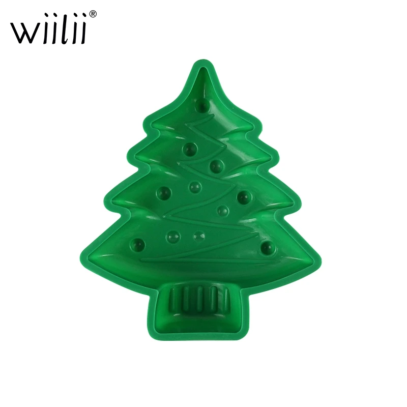 Силиконовая форма для выпечки рождественской елки губка желе пудинга сделай сам