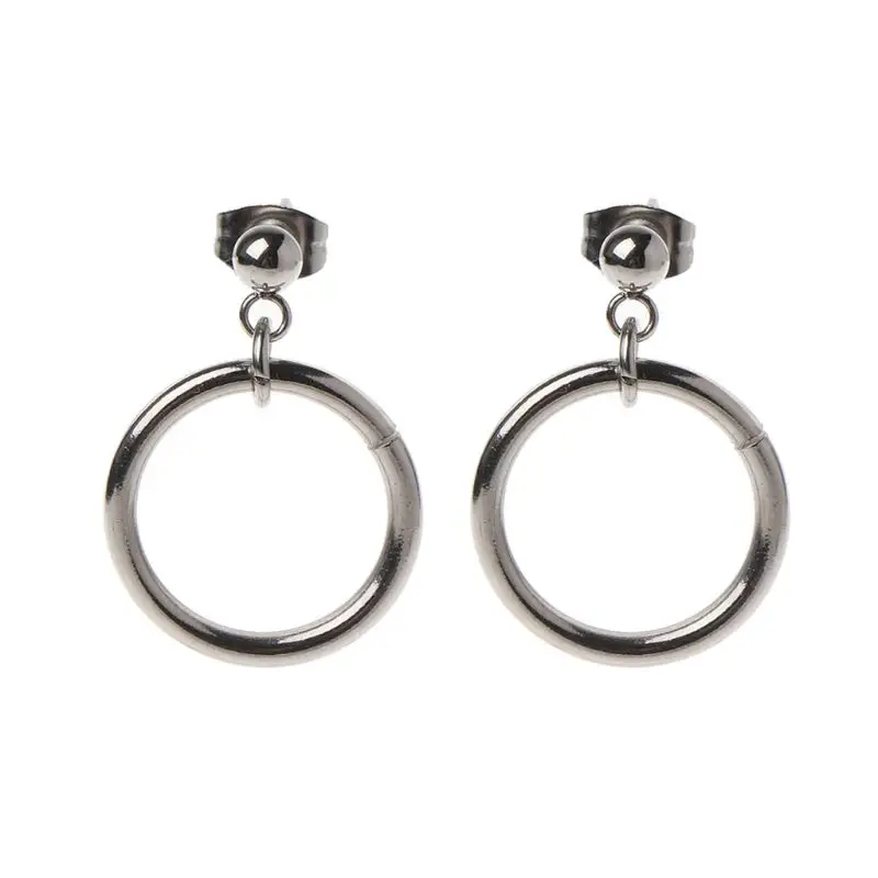 7 пар KPOP корейские ювелирные изделия серебряного цвета Длинная цепочка из