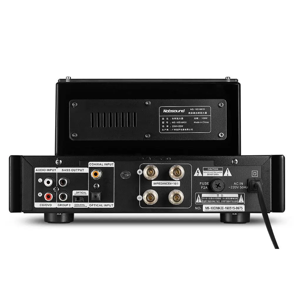 Nobsound HiFi Bluetooth гибридная трубка, усилитель мощности стерео сабвуфер Amp USB/OPT/COAX