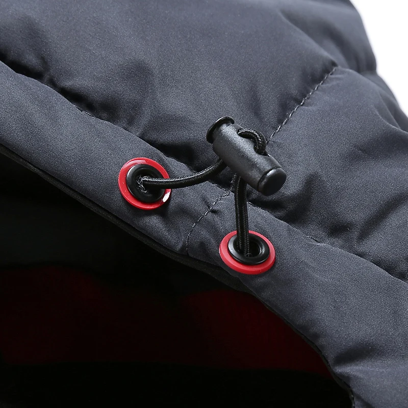 

Men's Winter Jacket Men 2020 Cotton Padded Jacket Casual Waterproor Coat Windbreaker hooded Warm Parka puffer Jackets For Men