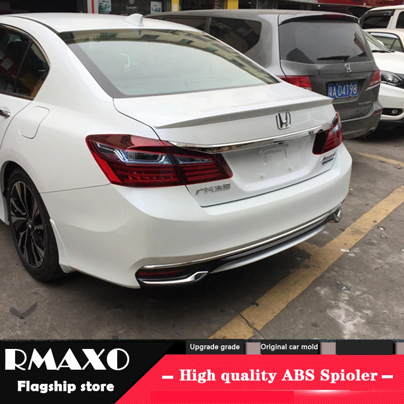 Спойлер для HONDA Accord 2014 2016 высококачественный задний спойлер из АБС пластика