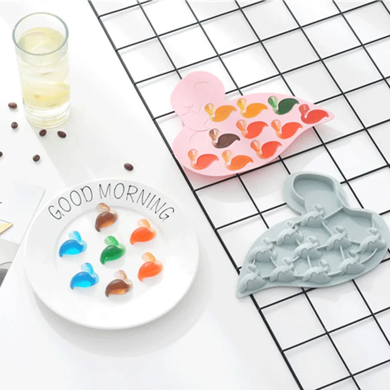 Формы для помадки инструменты украшения тортов форма в виде фламинго