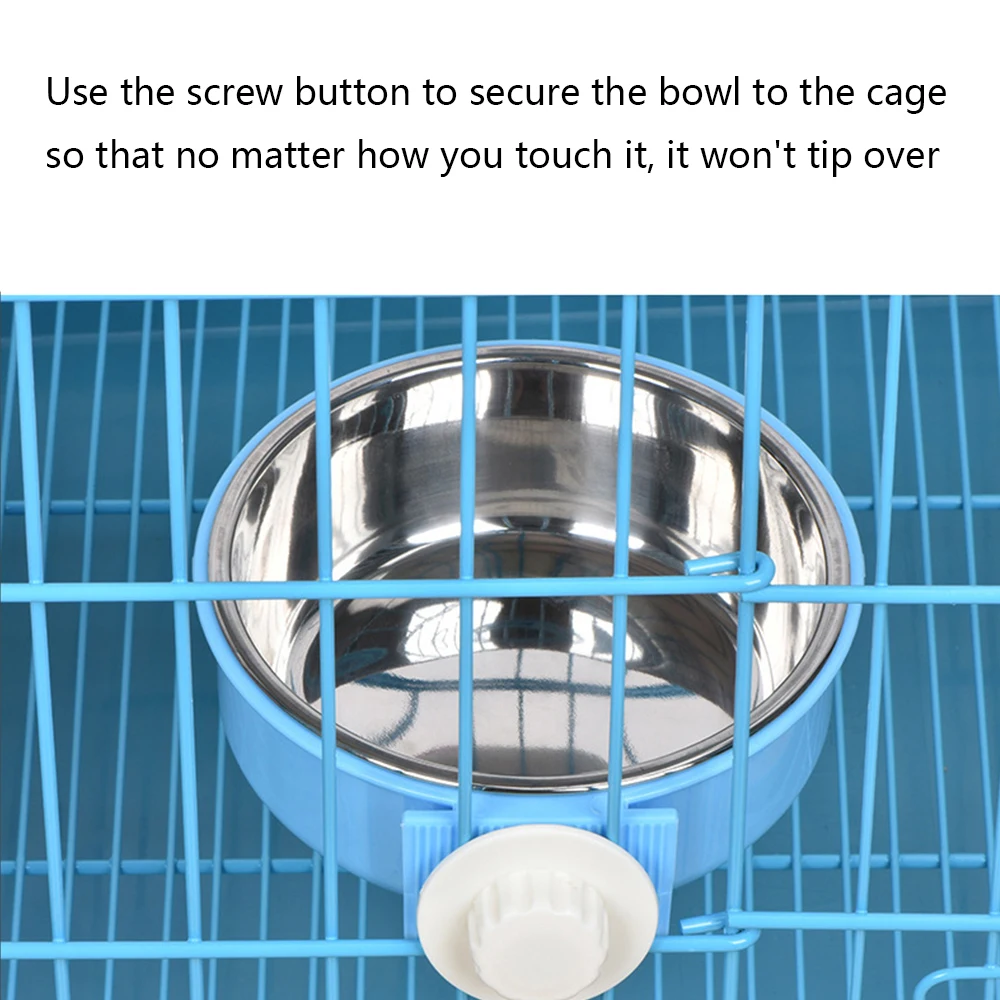 Миска для домашних животных может вешать стационарную клетку собак подвесные