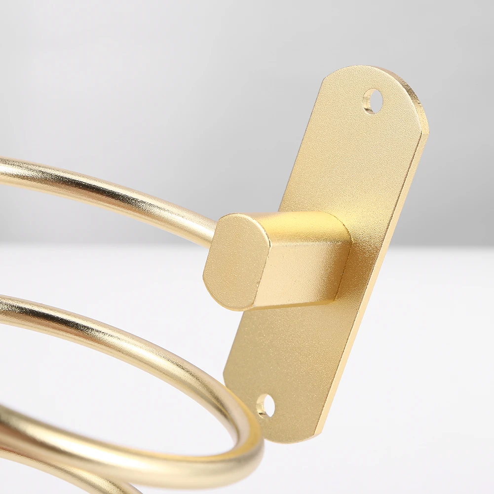 Ванная комната фен для волос держатель ванной комнаты настенный стойке Алюминий