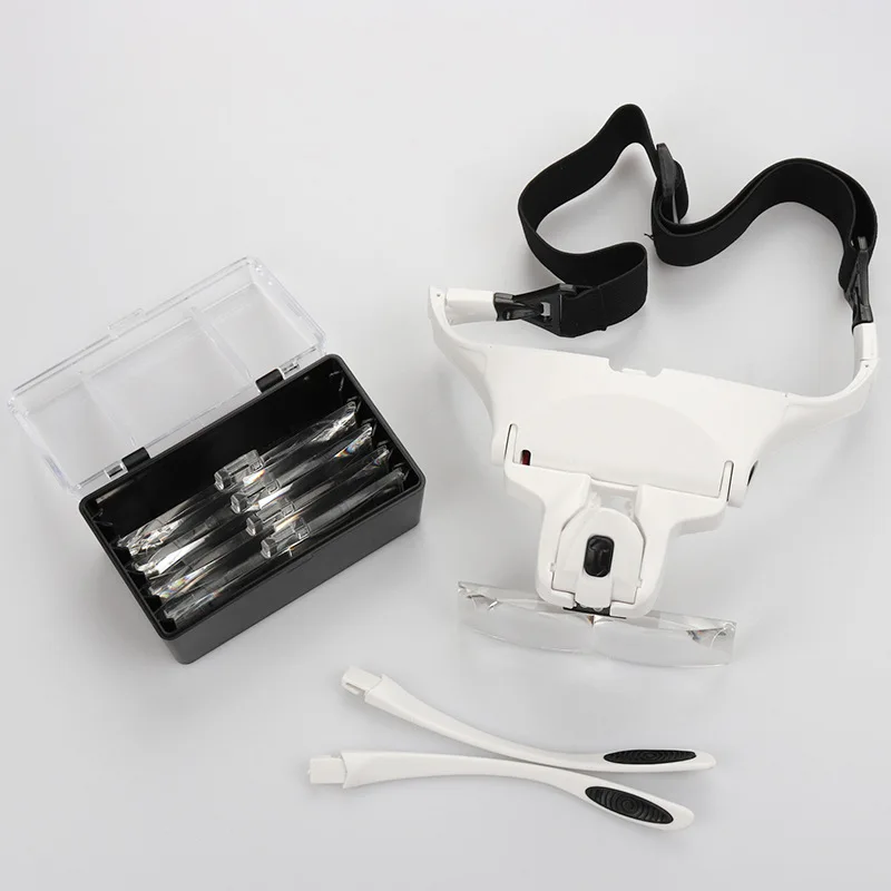 

Grafting Planting False Eyelashes Tool Beautiful Eyelashes Tattoo Magnifying Tattoo Headband Led Energy Saving Lamp