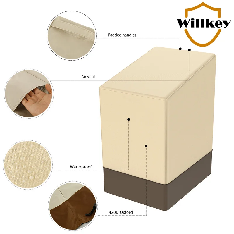 Чехол для домашней мебели уличный садовый стула водонепроницаемый чехол от пыли