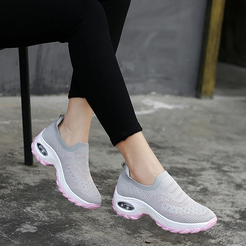 

Tenis Feminino 2020 New Summer Women Vulcanized Shoes Breathable Mesh Platform Sneakers Fashion Mesh Shoe Woman Zapatos De Mujer