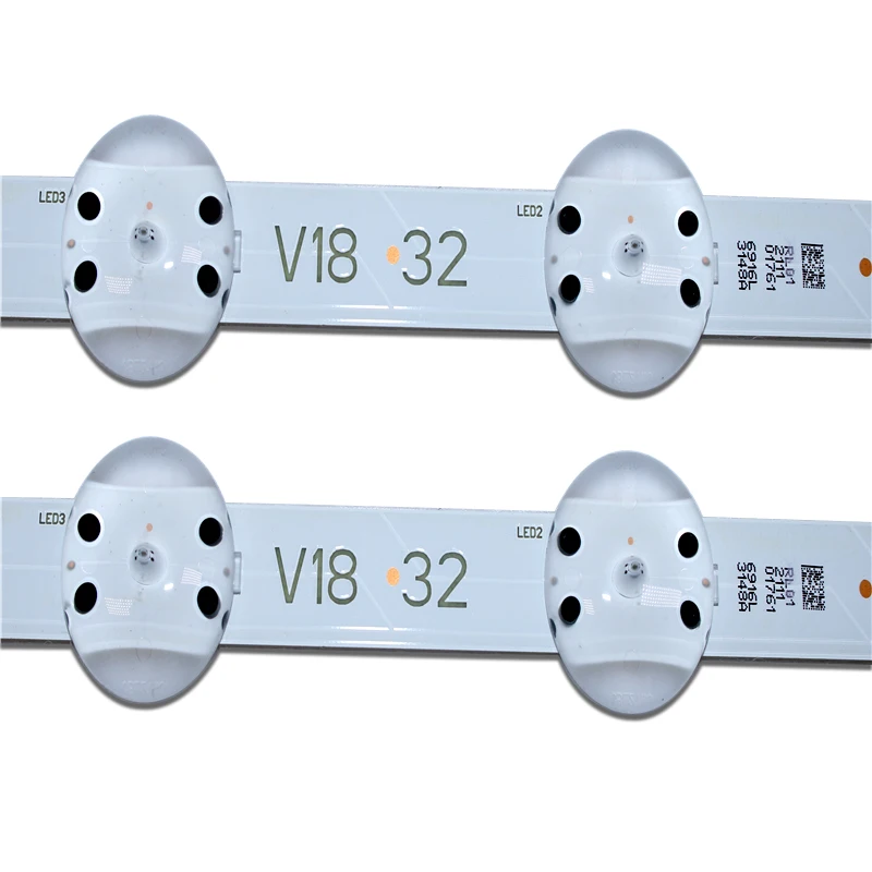 Новинка 5 шт./лот 8 светодиодный (3 V) 660 мм подсветка полосы для LG 32 дюймов ТВ 6916L 3148C