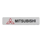 Автомобильные декоративные наклейки с логотипом, 3D алюминиевая эмблема, значок, наклейка для Mitsubishi Logo Outlander ASX Lancer EX Pajero L200 EVO
