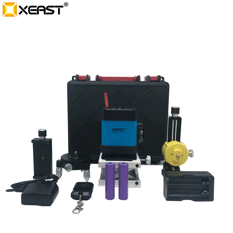 XEAST 2019 новый зеленый луч света 12 линий уровень 3D Высокоточный инфракрасный свет