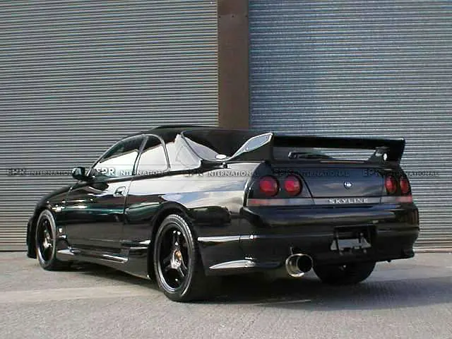Автомобильные аксессуары для Nissan Skyline R33 GTR TS Style углеродное волокно задний бампер