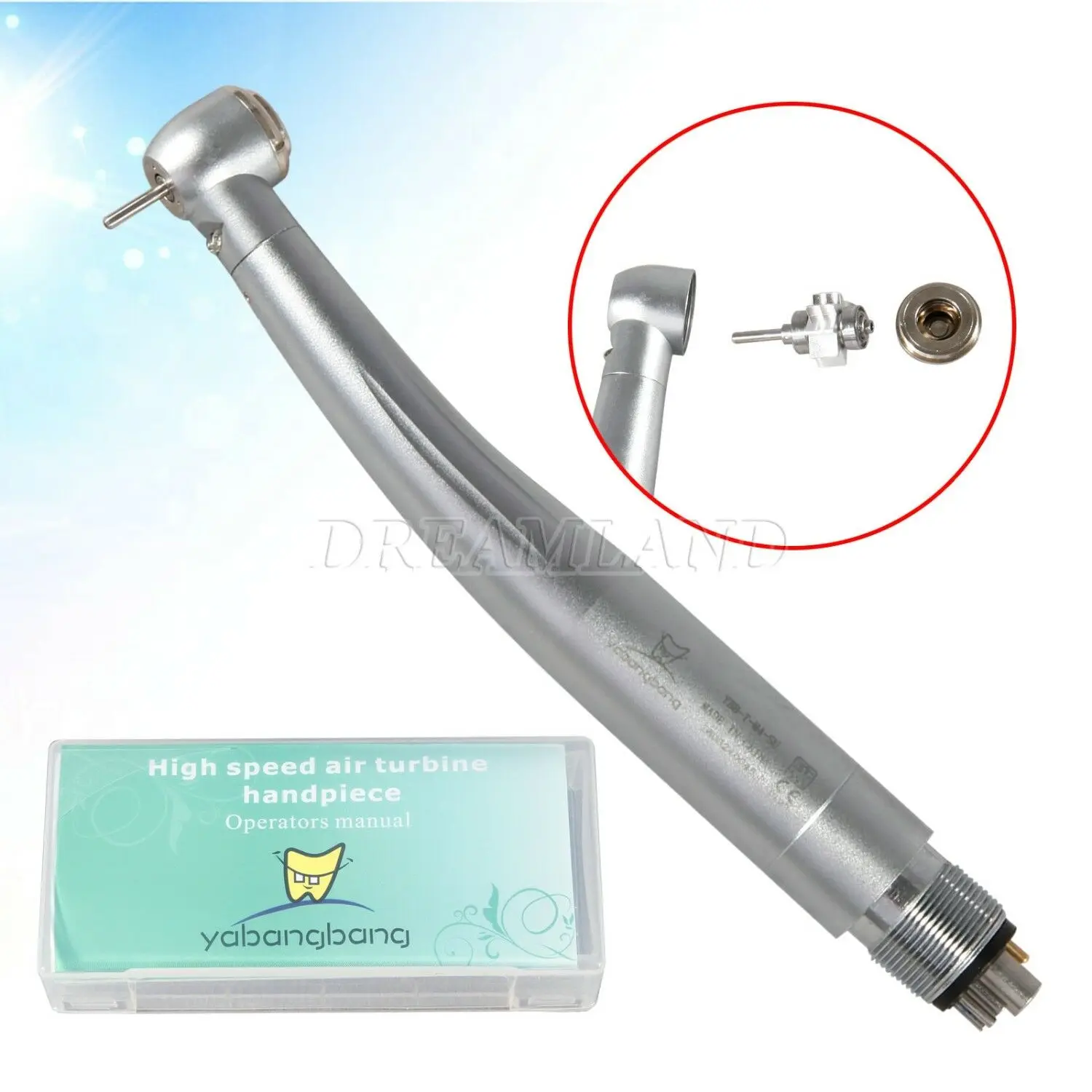 Стоматологический СВЕТОДИОДНЫЙ Волоконно-Оптический высокоскоростной